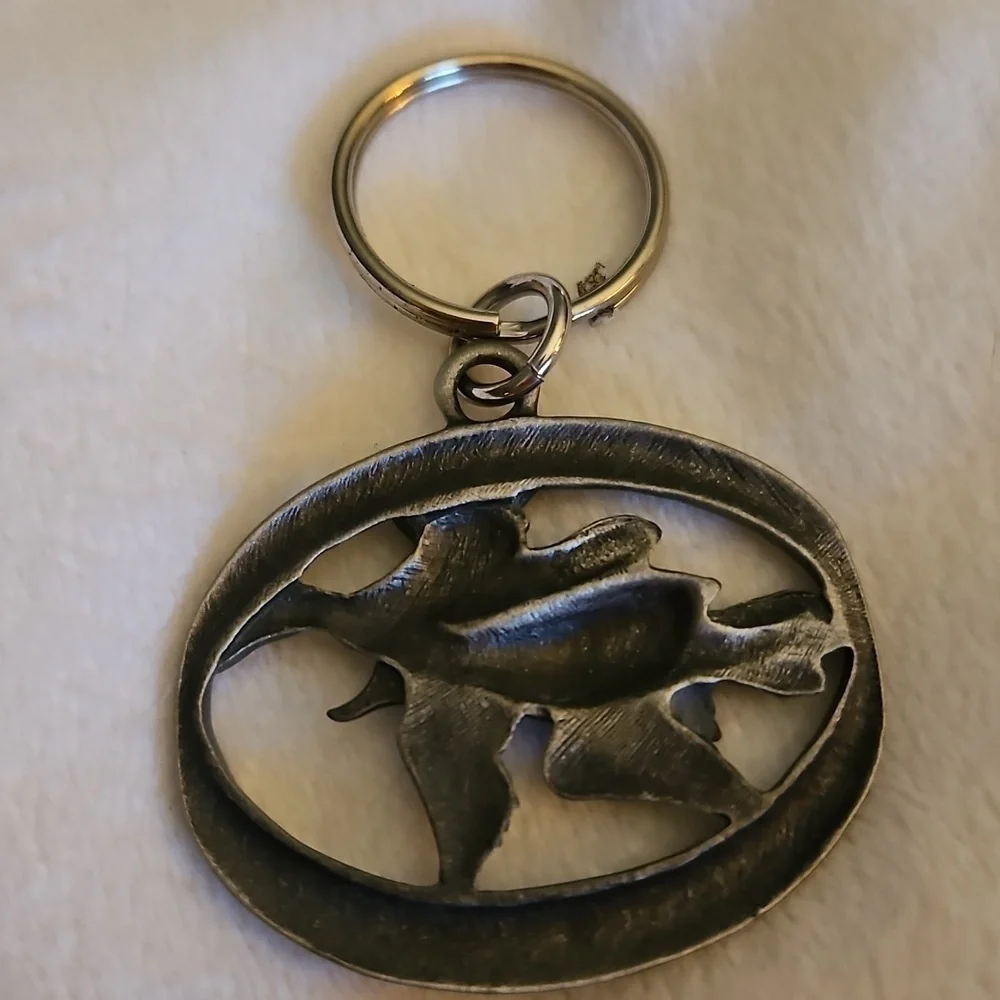 3/$30 AVON Grandad Flying Ducks Key Ring